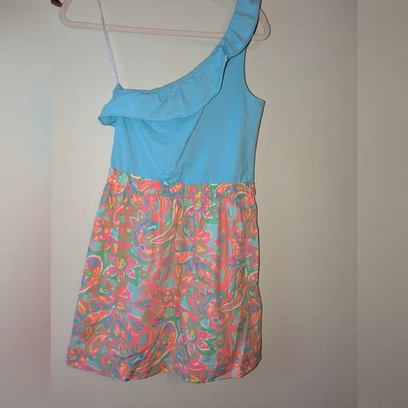 Lilly Pulitzer One-Shoulder Dress - Picture 2 of 3